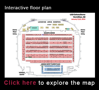 Dakota Farm Show Floor Plan USD DakotaDome